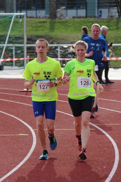 Das Blindentandem Anja und Christopher